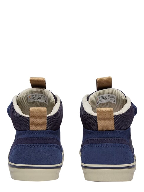 STONE JUMP MID Baskets en cuir mixte bleu fonc&eacute; - Chaussures de b&eacute;b&eacute;