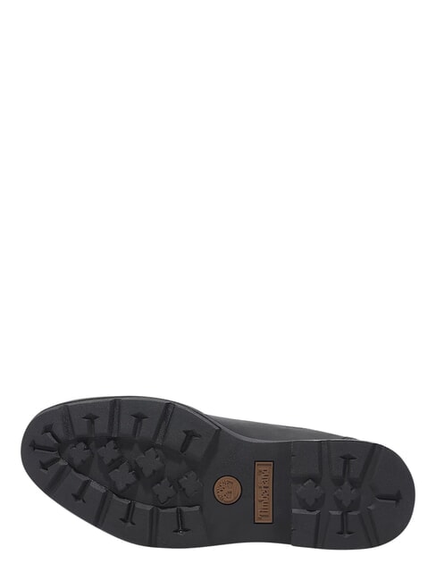 BRIMFIELD bottines basses en cuir noir pleine fleur - Chaussures Femme