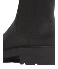 TIMBERLAND BRIMFIELD bottines basses en cuir noir pleine fleur - Chaussures Femme - 9