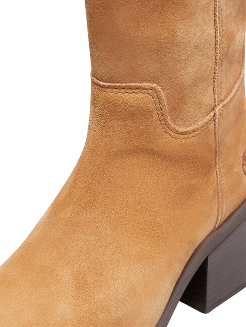 BELLEVAUX Bottines en cuir daim marron moyen - Chaussures Femme