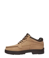 TIMBERLAND HERITAGE Bottines en cuir nubuck beige moyen avec marron fonc&eacute; - Chaussures Homme - 6