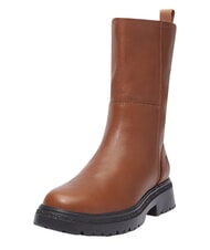 TIMBERLAND CAMBRIA VALLEY Bottes en cuir rouille pleine fleur - Chaussures Femme - 7