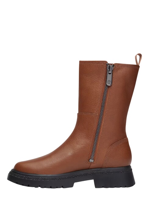 CAMBRIA VALLEY Bottes en cuir rouille pleine fleur - Chaussures Femme
