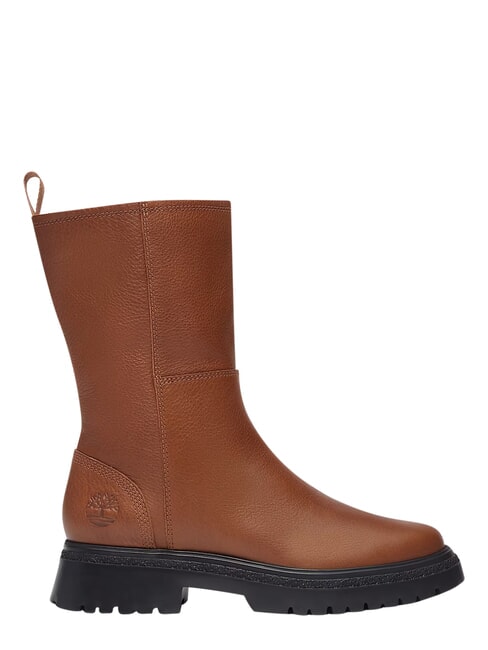 CAMBRIA VALLEY Bottes en cuir rouille pleine fleur - Chaussures Femme