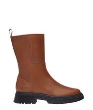 TIMBERLAND CAMBRIA VALLEY Bottes en cuir rouille pleine fleur - Chaussures Femme - 4