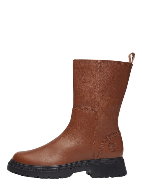 CAMBRIA VALLEY Bottes en cuir rouille pleine fleur - Chaussures Femme
