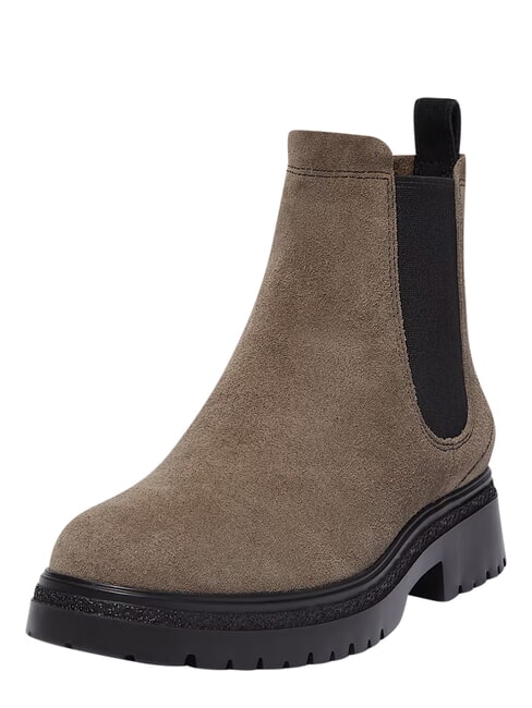 CAMBRIA VALLEY Bottines en cuir daim gris moyen - Chaussures Femme