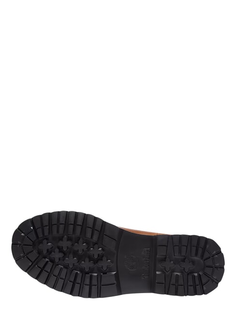 CAMBRIA VALLEY Bottines en cuir rouille pleine fleur - Chaussures Femme