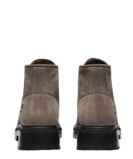 TIMBERLAND CAMBRIA VALLEY amphibiens de cuir daim gris moyen - Chaussures Femme - 2