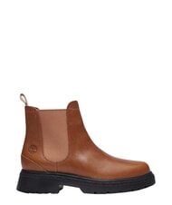 TIMBERLAND CAMBRIA VALLEY Bottines en cuir rouille pleine fleur - Chaussures Femme - 4