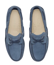 TIMBERLAND CLASSIC BOAT  Chaussures en cuir su&eacute;d&eacute; daim bleu moyen - Chaussures Homme - 4