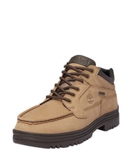 TIMBERLAND HERITAGE Bottines en cuir nubuck beige moyen avec marron fonc&eacute; - Chaussures Homme - 7
