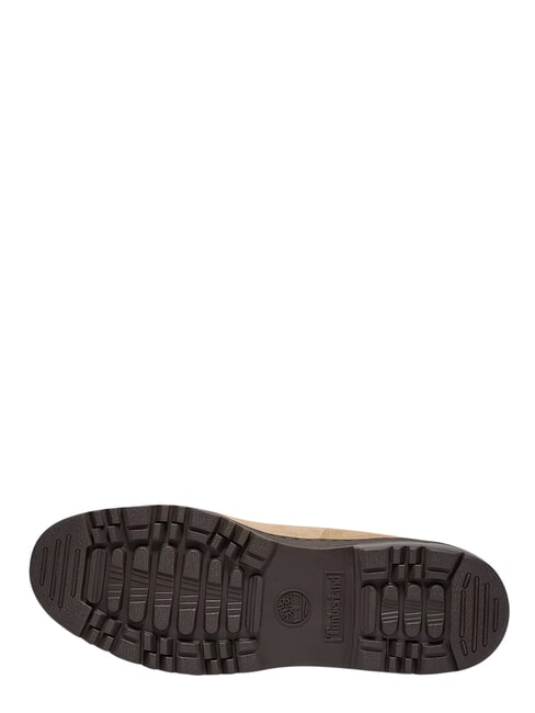 HERITAGE Bottines en cuir nubuck beige moyen avec marron fonc&eacute; - Chaussures Homme