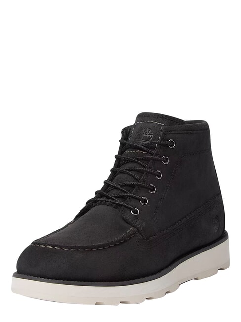 BRITTON MILLS bottes en cuir daim noir - Chaussures Homme