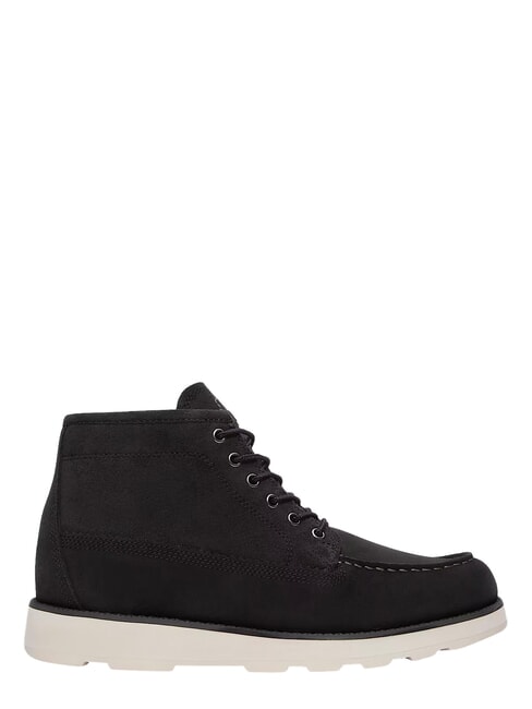 BRITTON MILLS bottes en cuir daim noir - Chaussures Homme