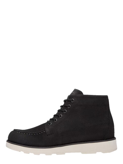 BRITTON MILLS bottes en cuir daim noir - Chaussures Homme