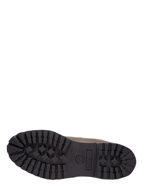 PREMIUM MID  Bottines en cuir imperm&eacute;ables brun fonc&eacute; fg avec olv - Chaussures Homme