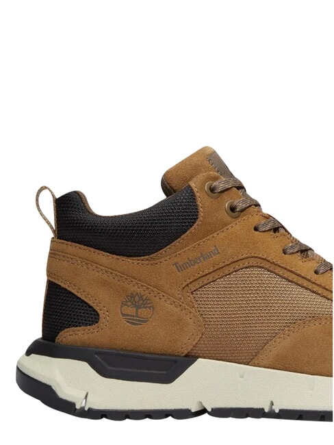 VOYAGER PARK Baskets daim olive - Chaussures Homme