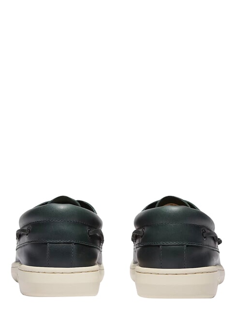 PORTOFINO mocassin en cuir vert fonc&eacute; - Chaussures Homme