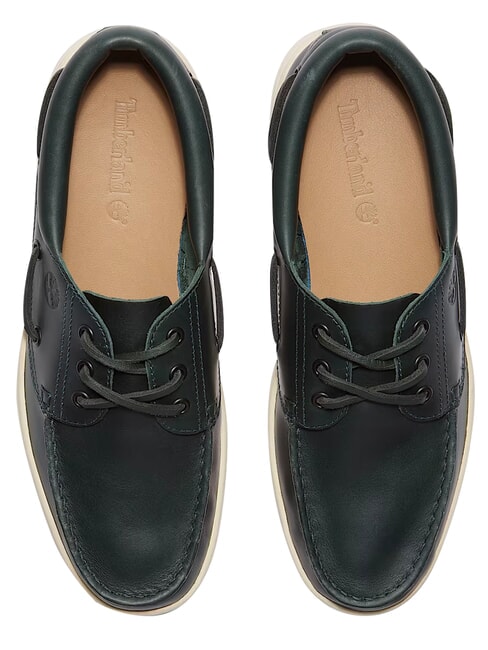 PORTOFINO mocassin en cuir vert fonc&eacute; - Chaussures Homme