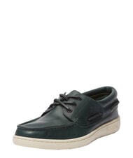 TIMBERLAND PORTOFINO mocassin en cuir vert fonc&eacute; - Chaussures Homme - 6