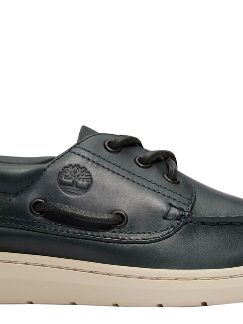 PORTOFINO mocassin en cuir vert fonc&eacute; - Chaussures Homme