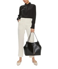 COCCINELLE CAMPIONARIO - ROUNDABOUT COW sac bandouli&egrave;re Noir - Sacs pour Femme - 2