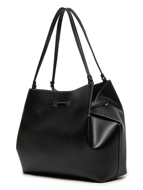 CAMPIONARIO - ROUNDABOUT COW sac bandouli&egrave;re Noir - Sacs pour Femme