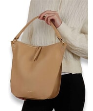 COCCINELLE CAMPIONARIO - FLARE sac bandouli&egrave;re beige frais - Sacs pour Femme - 2