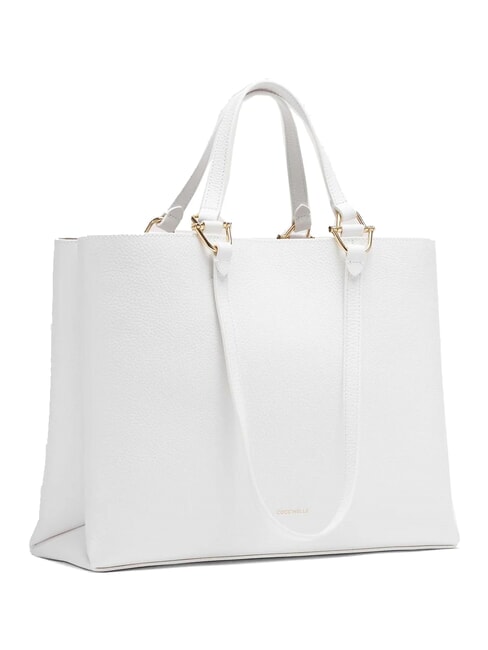 CAMPIONARIO - HOP ON  Sac &agrave; main/&eacute;paule blanc brillant - Sacs pour Femme