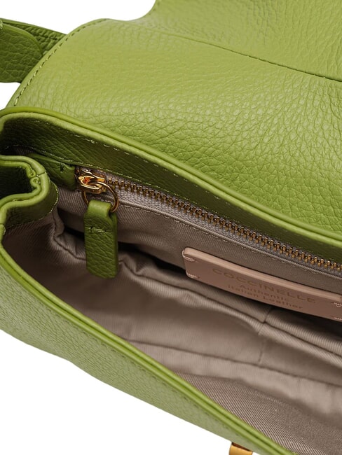 CAMPIONARIO - MAGIE SOFT Sac bandouli&egrave;re en cuir avec bandouli&egrave;re guacamole - Sacs pour Femme