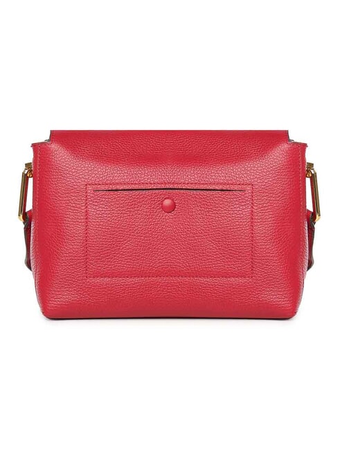 CAMPIONARIO - LIYA Turnlock Sac &agrave; bandouli&egrave;re sangria/peau - Sacs pour Femme
