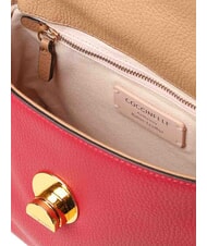 COCCINELLE CAMPIONARIO - LIYA Turnlock Sac &agrave; bandouli&egrave;re sangria/peau - Sacs pour Femme - 4