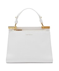 COCCINELLE CAMPIONARIO - BINXIE Sac &agrave; main avec bandouli&egrave;re blanc brillant - Sacs pour Femme - 3