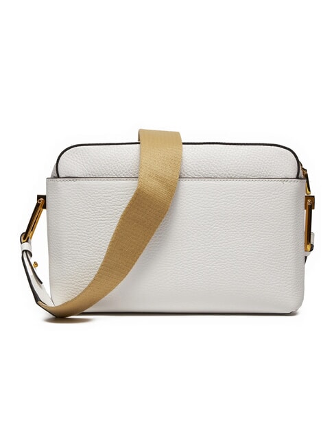 CAMPIONARIO - LIYA SIGNATURE Sac bandouli&egrave;re, en cuir blanc brillant - Sacs pour Femme