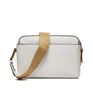 COCCINELLE CAMPIONARIO - LIYA SIGNATURE Sac bandouli&egrave;re, en cuir blanc brillant - Sacs pour Femme - 3