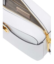 COCCINELLE CAMPIONARIO - LIYA SIGNATURE Sac bandouli&egrave;re, en cuir blanc brillant - Sacs pour Femme - 4
