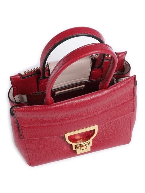 CAMPIONARIO - ARLETTIS Mini sac en cuir avec bandouli&egrave;re sangria - Sacs pour Femme