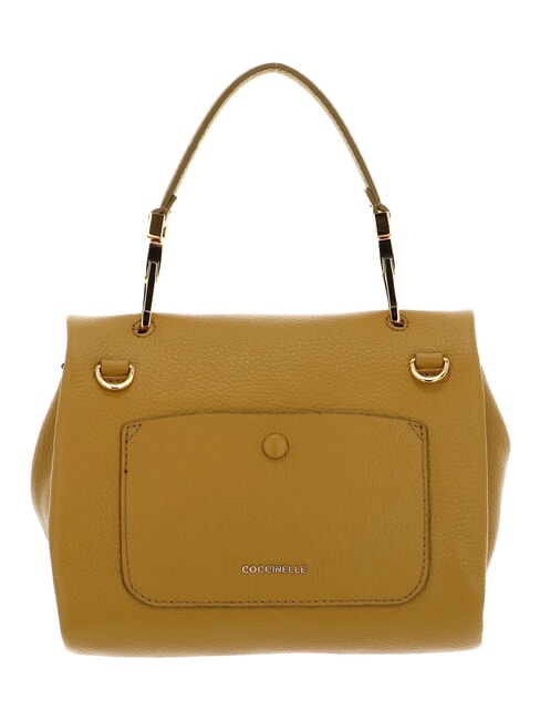 CAMPIONARIO - NEOFIRENZE Soft Mini sac &agrave; main, avec bandouli&egrave;re Citronnelle - Sacs pour Femme