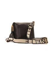 COCCINELLE CAMPIONARIO - LIYA SIGNATURE Sac bandouli&egrave;re en cuir martel&eacute; Noir - Sacs pour Femme - 3