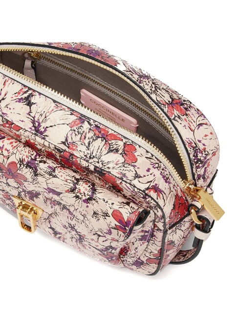 CAMPIONARIO - BEAT FLOWER PR Mini sac bandouli&egrave;re rose cr&eacute;meux - Sacs pour Femme