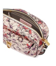 COCCINELLE CAMPIONARIO - BEAT FLOWER PR Mini sac bandouli&egrave;re rose cr&eacute;meux - Sacs pour Femme - 3