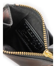 THE BRIDGE STORY Porte-monnaie en cuir black Gold - Portefeuilles Femme - 3
