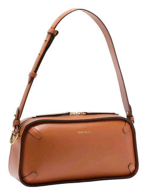 CAMPIONARIO - MALETA CALF Sac bandouli&egrave;re en cuir lisse CUIR - Sacs pour Femme