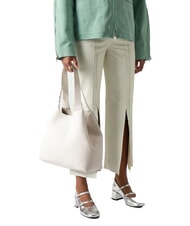 COCCINELLE CAMPIONARIO - C-EASY  Sac &agrave; bandouli&egrave;re blanc - Sacs pour Femme - 5