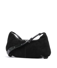 COCCINELLE CAMPIONARIO - ABIGAIL SUEDE B sac bandouli&egrave;re Noir - Sacs pour Femme - 2
