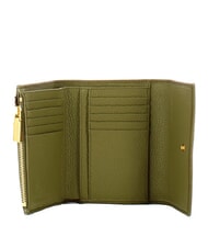 COCCINELLE  CAMPIONARIO - KELSEY VINTAGE portefeuille en cuir vert laurier - Portefeuilles Femme - 2