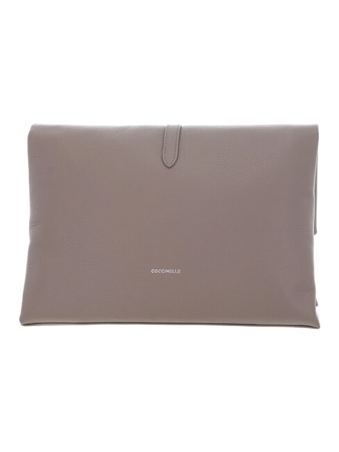 CAMPIONARIO - DORIAN Sac bandouli&egrave;re en cuir taupe chaud - Sacs pour Femme