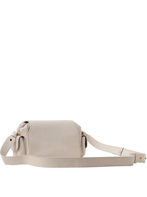 CAMPIONARIO - CAMPUS Mini sac bandouli&egrave;re, en cuir LAMBSKIN BLANC - Sacs pour Femme