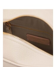 COCCINELLE CAMPIONARIO - CAMPUS Mini sac bandouli&egrave;re, en cuir LAMBSKIN BLANC - Sacs pour Femme - 4